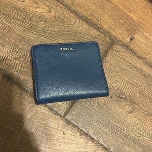 Blue Fossil Wallet